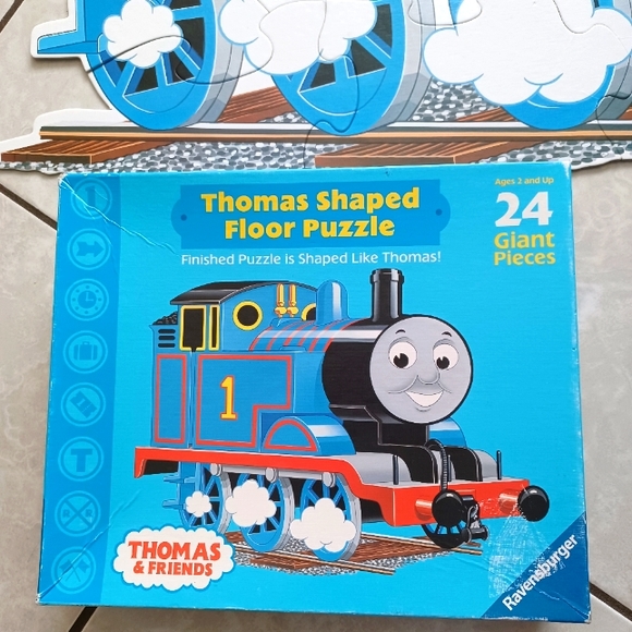 Thomas The Tank Engine Giant 24 pc Floor Puzzle - RETIRED - Picture 1 of 6